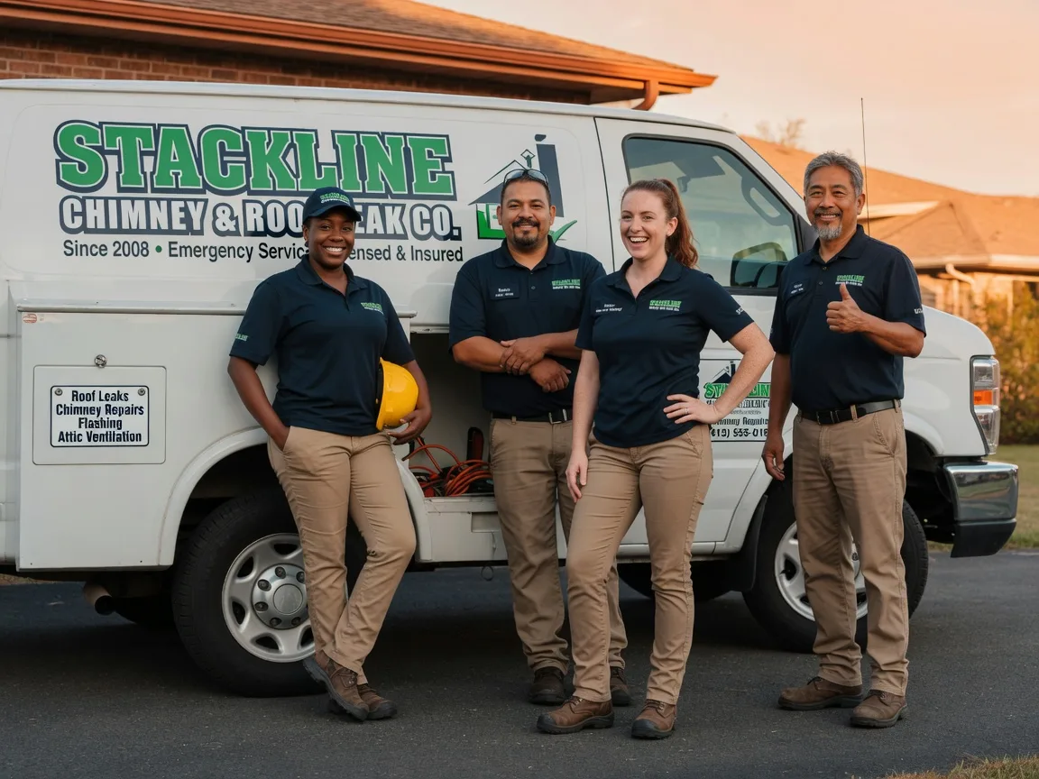 Chimney flashing repair company in Jackson, NC